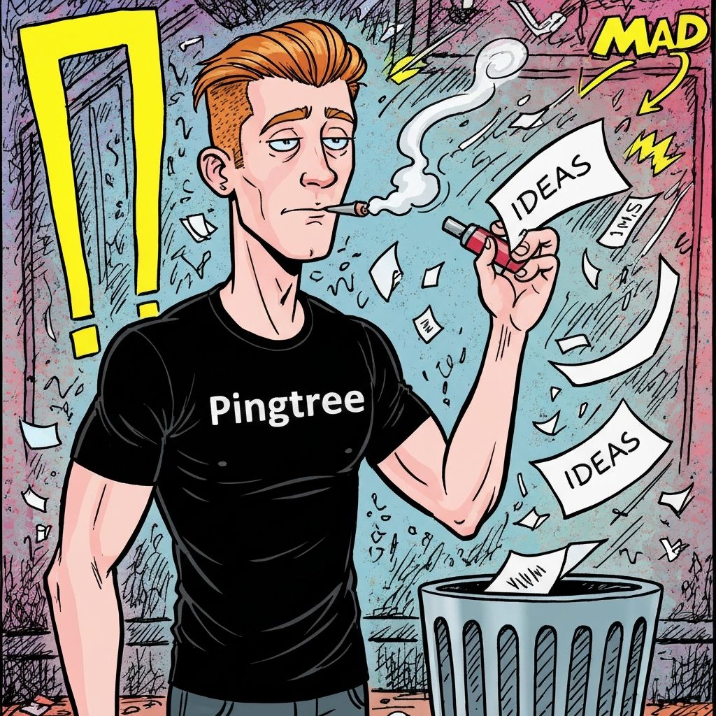 Crooks throwing away ideas